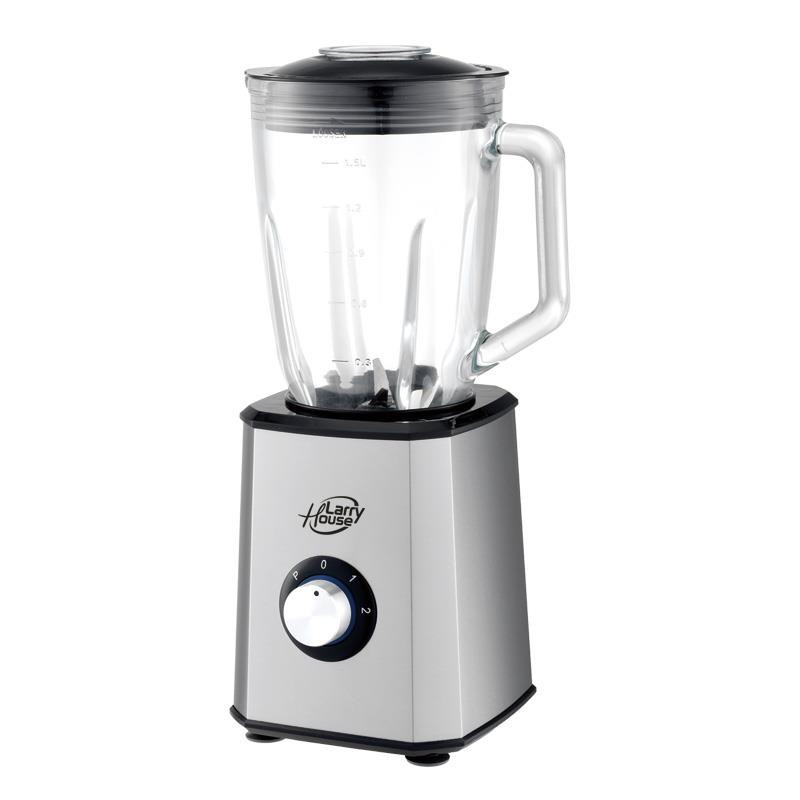 BATIDORA INOX JARRA CRISTAL LARRYHOUSE 1.300W