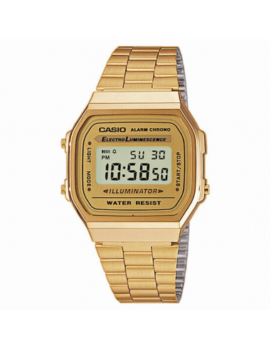 RELOJ CASIO RETRO DORADO