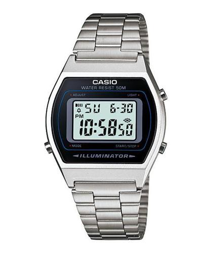 RELOJ CASIO RETRO PLATEADO