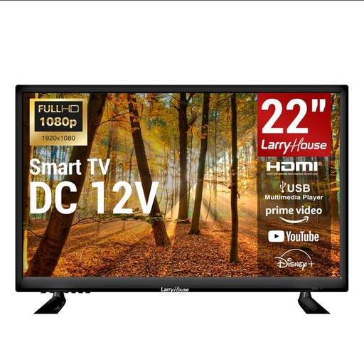 SMART TV 22" 12V FULL HD LARRYHOUSE