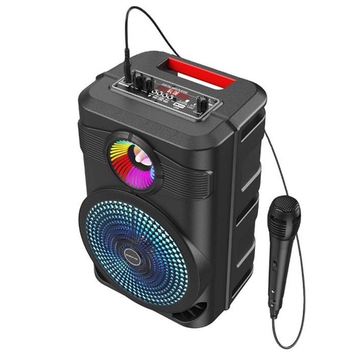 [4010201531] Borofone DR02 Altavoz Colorous Portable Bluetooth Negro