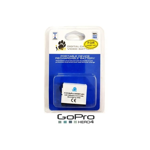 [4090300112] I-LION AHDBT-401 BATTERY HERO 4 COMPATIBLE