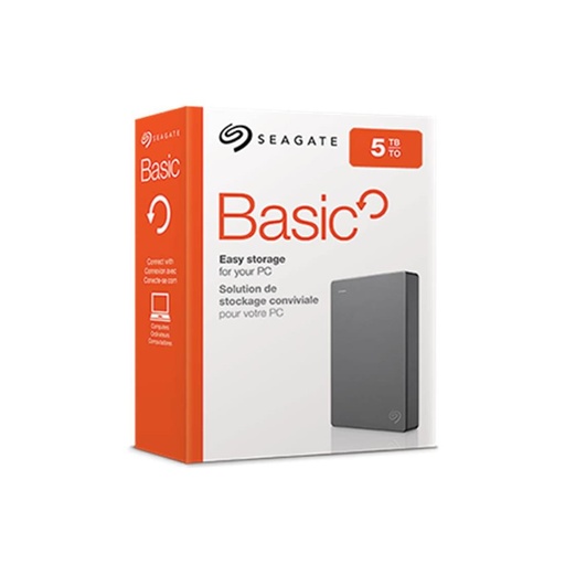 [4030600363] Disco Duro Externo SEAGATE Basic 5Tb 2.5 USB 3.0  Negro