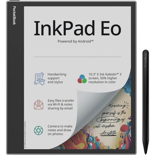 [4030100832] Pocketbook InkPad Eo Libro digital a color con lápiz óptico
