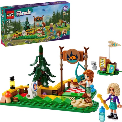 [4060500218] LEGO 42622 Campamento de Aventura: Área de Tiro con Arco