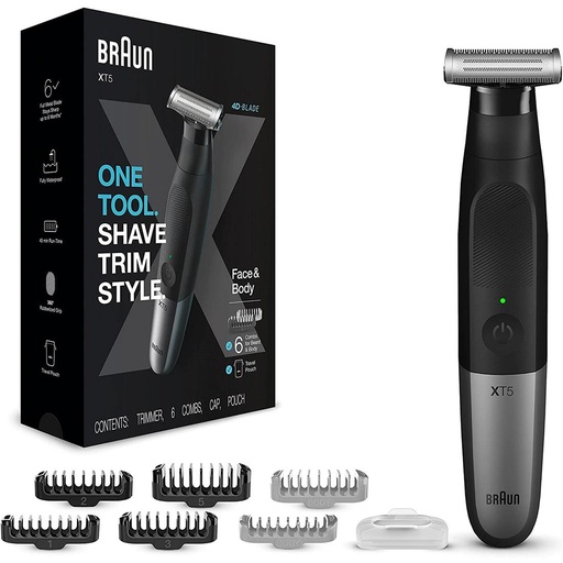 [4070200339] Braun Afeitadora Corporal XT5200 Face & Body
