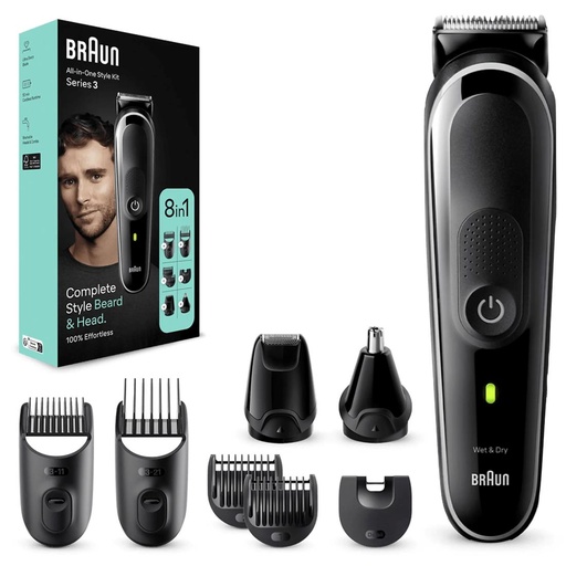 [4070200470] Braun MGK3440 Recortadora Kit 8 Accesorios