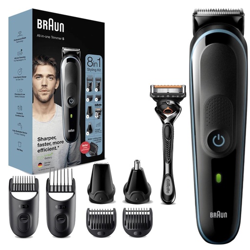 [4070200468] Braun MGK5365Recortadora Kit 8 Accesorios