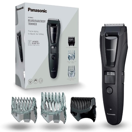 [4070200408] Panasonic ER-GB61-K503 Recortadora Cara, Cuerpo y Barba 3-1