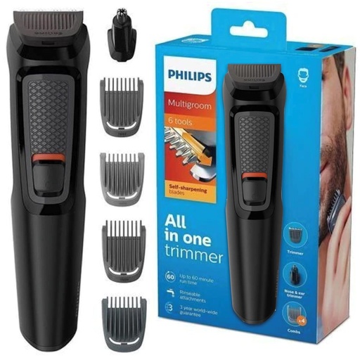 [4070200460] Philips MG3710/15 Recortadora Multigroom 6 in 1