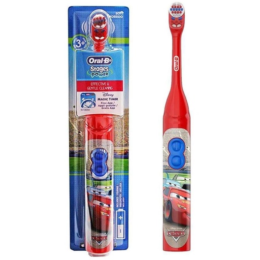 [4071600086] Braun Oral-B Cepillo Stages Disney Cars DB.30001