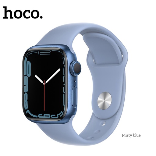 [4000300313] Hoco iWatch WA01 Correa Sport Silicona Azul Misty