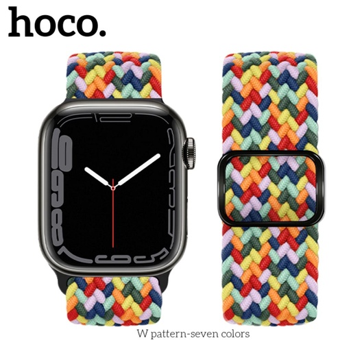 [4000300345] Hoco iWatch WA05 Correa Jane Eyre Nylon W Pattern 7 Colores