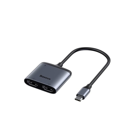 [4040300313] BASEUS CAHUB-10G ENJOY SERIES TYPE-C TO 2X HDMI 4K PD GREY